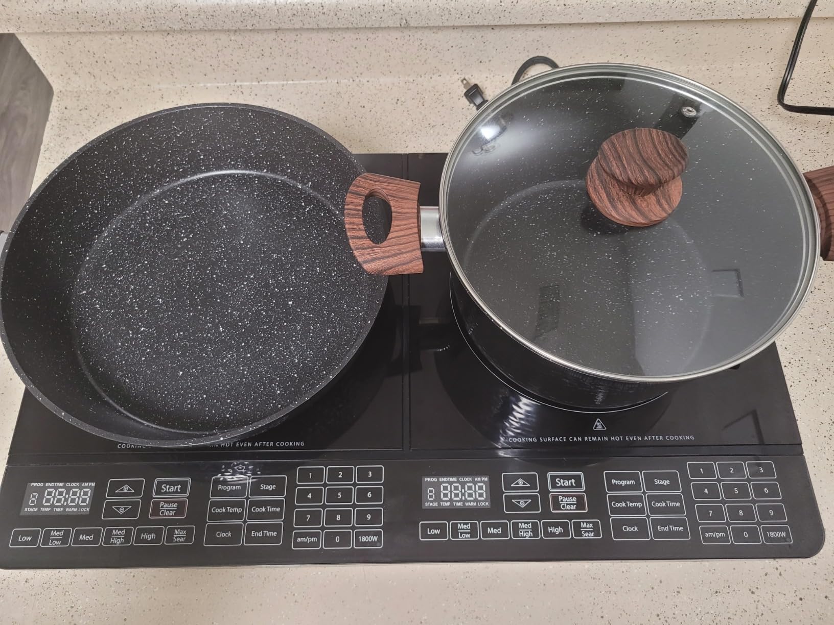 Nuwave PIC Double Portable Induction Cooktop, 900W/1500W/1800W Options customer photo 2