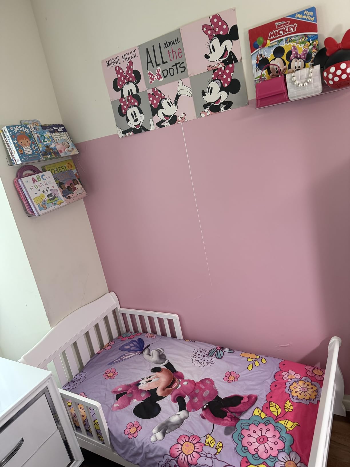 Delta Children Canton Toddler Bed, White customer photo 1