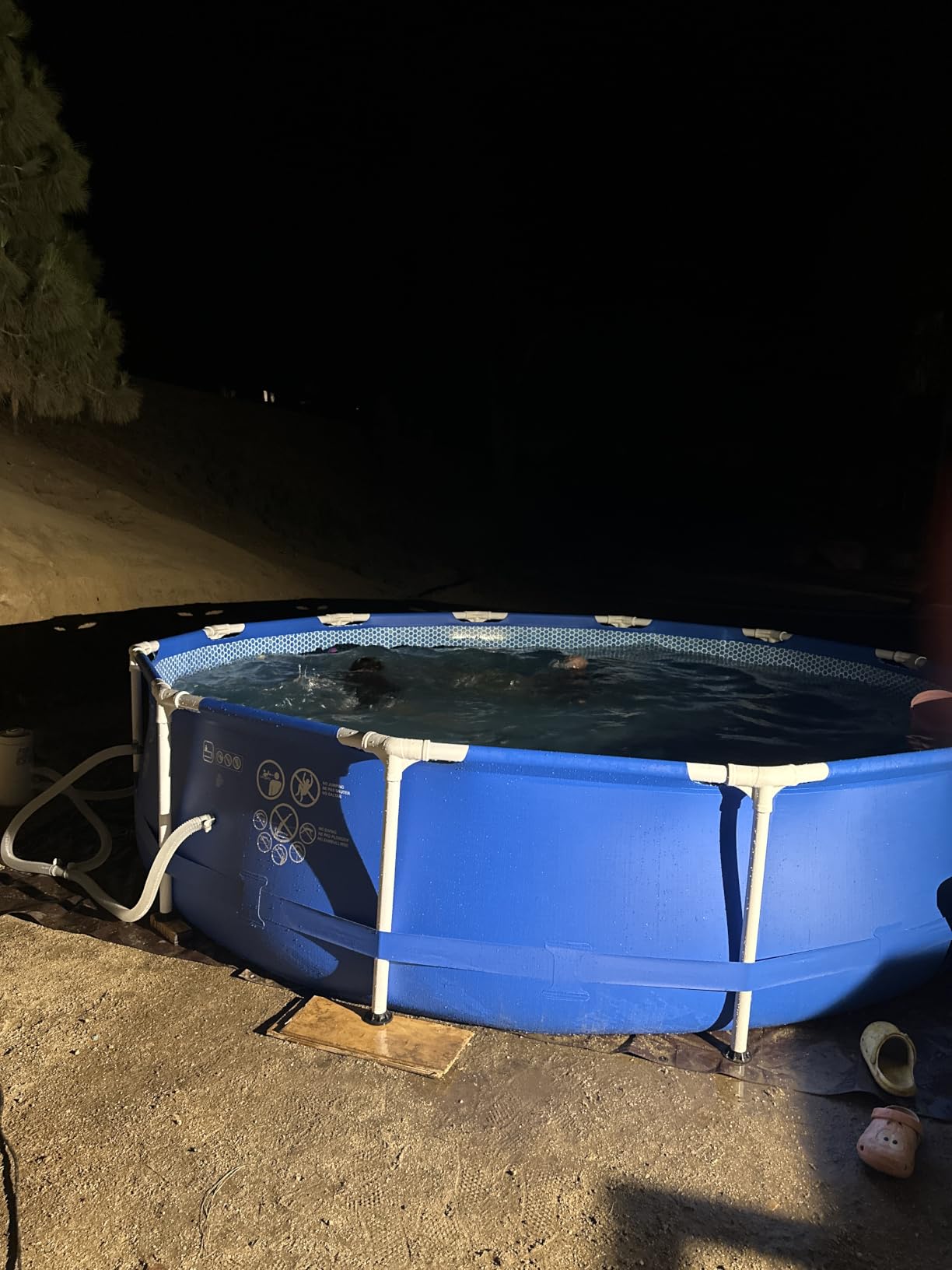 INTEX Metal Frame 12ft x 30in Round Above Ground Swimming Pool Set w/Pump customer photo 1