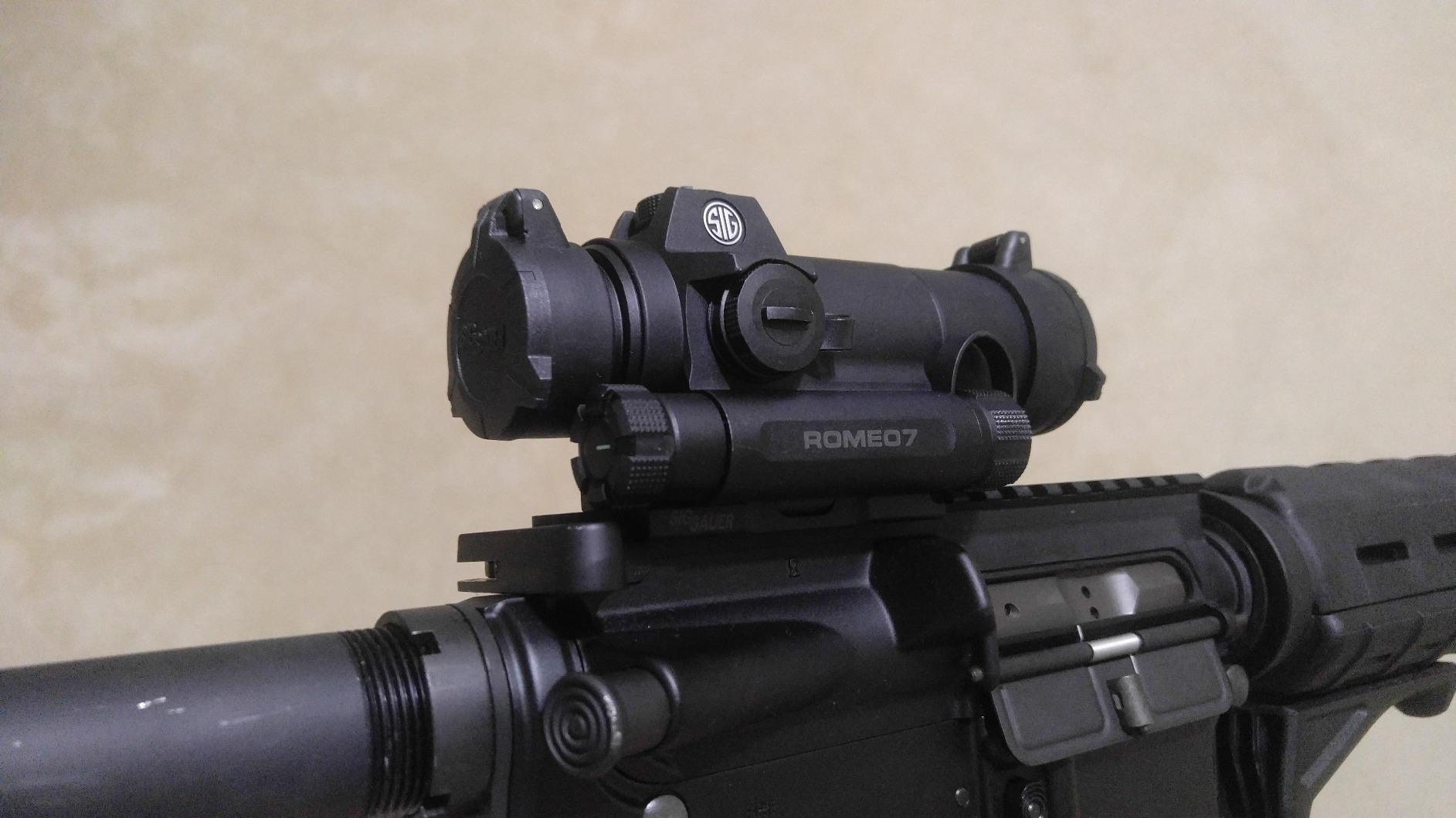 Sig Sauer ROMEO7 1x30mm Closed Full Size 2 MOA Red Dot Sight customer photo 1