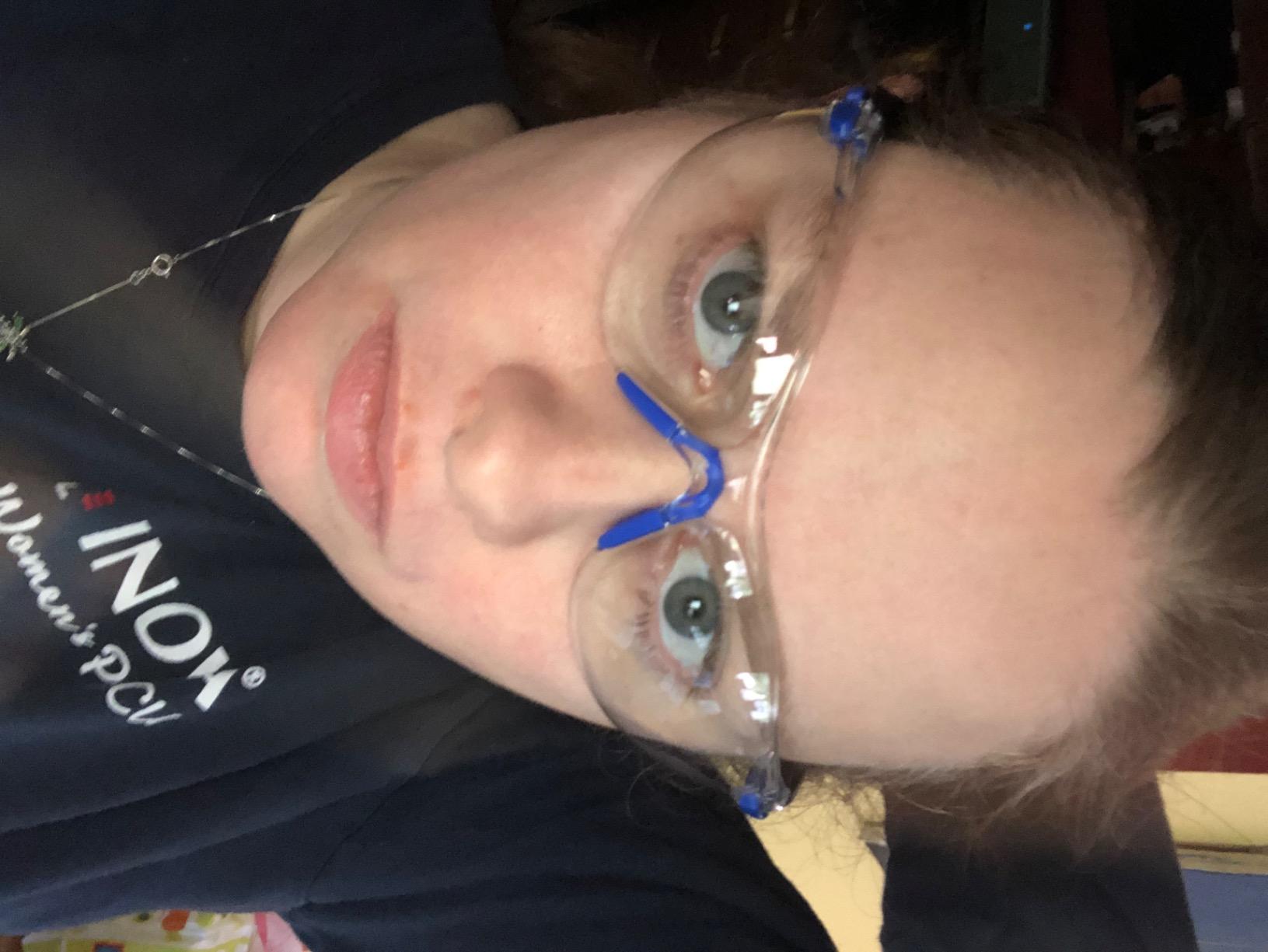 3M Safety Glasses, Solus 1000, Scotchgard Clear Lens, Blue/Black Frame customer photo 1
