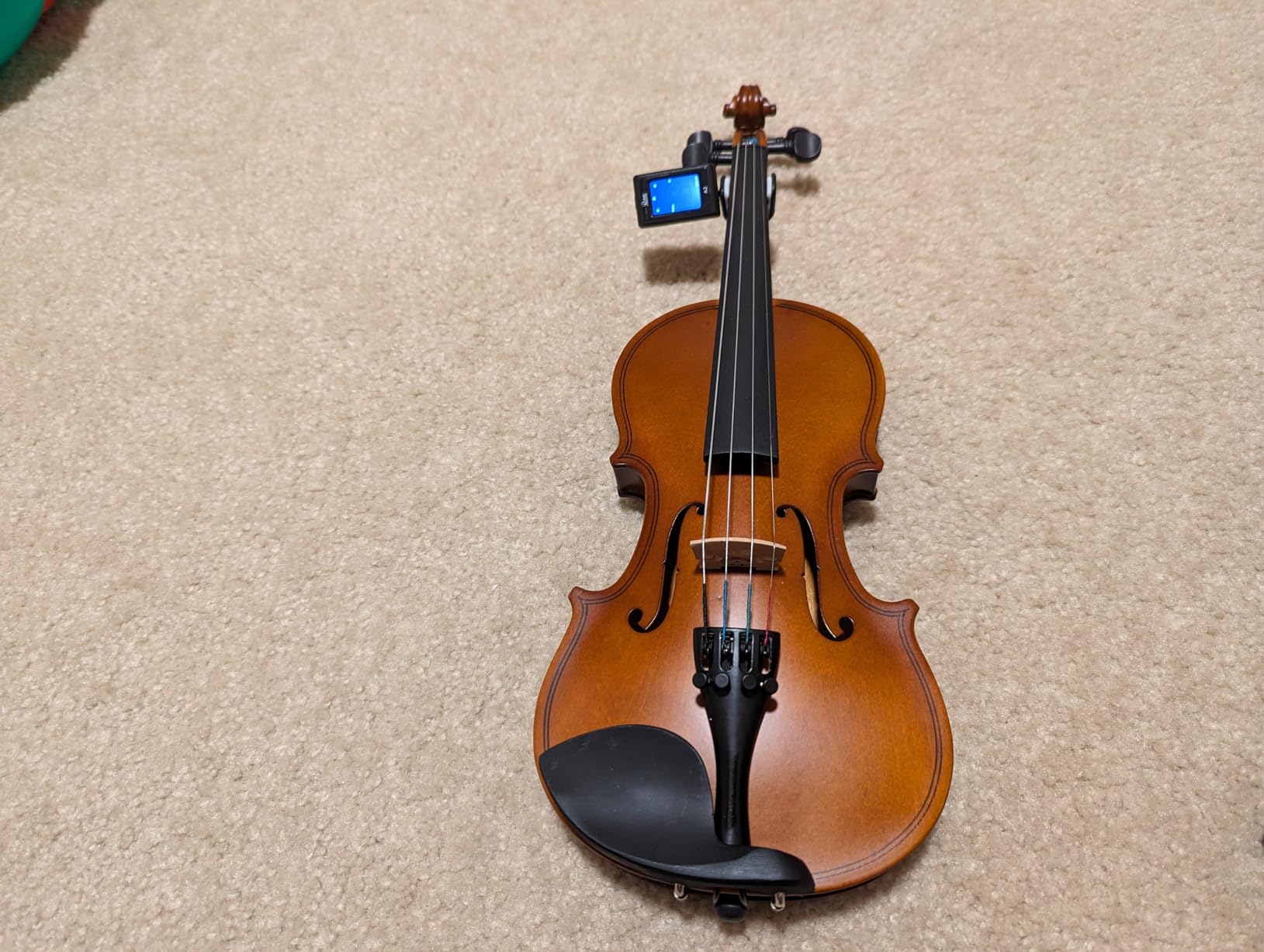 Paititi Student Violin Starter Kit with Case and Shoulder Rest - 3/4 customer photo 1