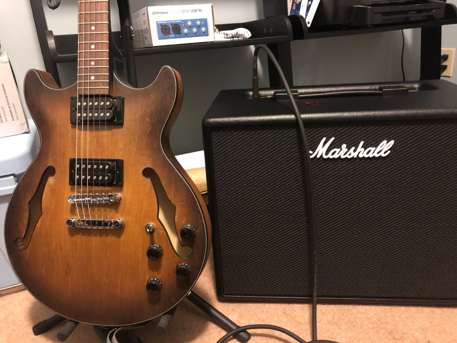Marshall CODE50 Digital Combo Electric Guitar Amplifier - Black customer photo 2