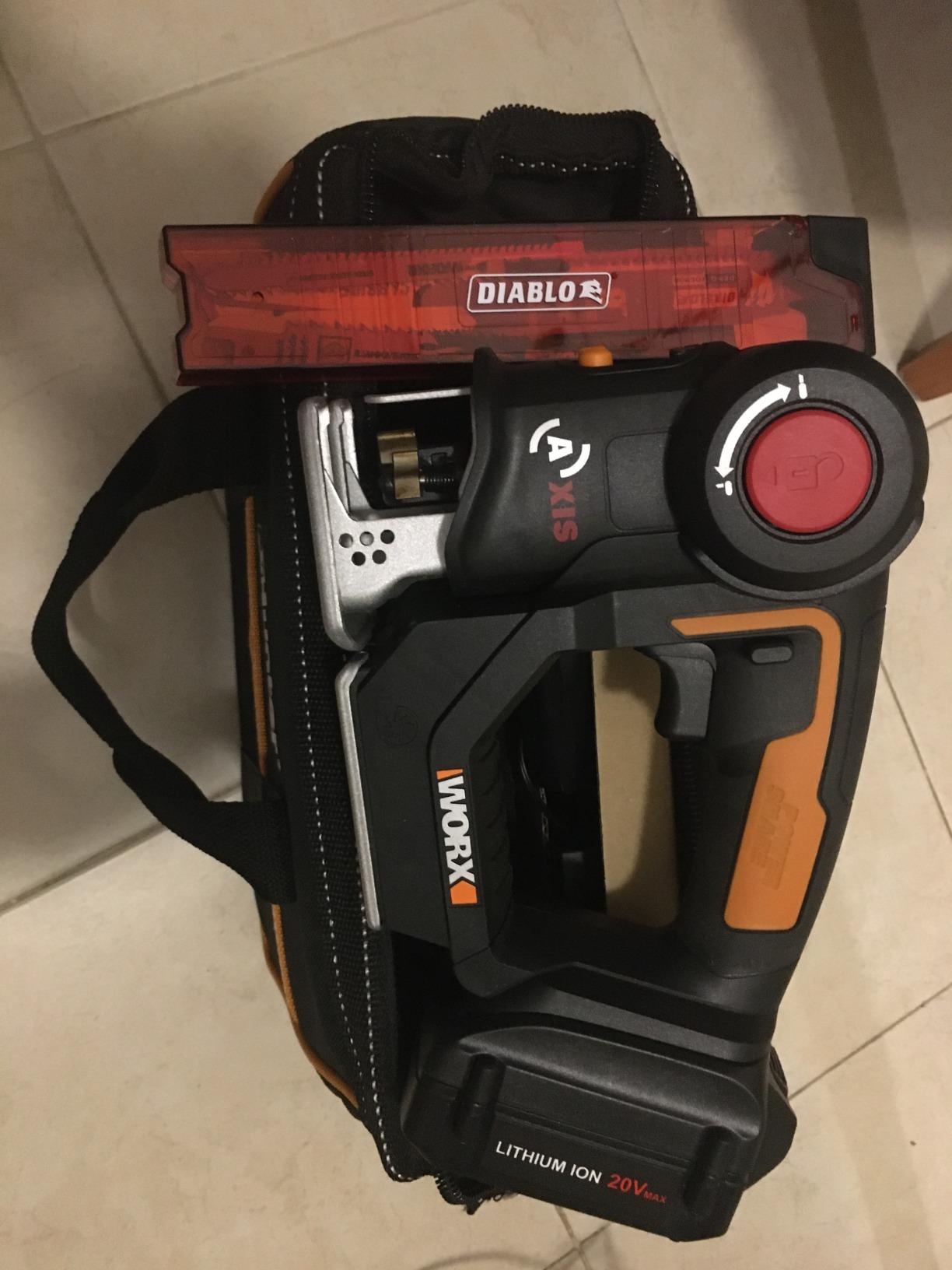 WORX Cordless Reciprocating Saw & Jigsaw, 20V 3/4-Inch 2-in-1, WX550L customer photo 1