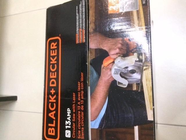 BLACK+DECKER 7-1/4-Inch Circular Saw with Laser, 13-Amp (BDECS300C) customer photo 2