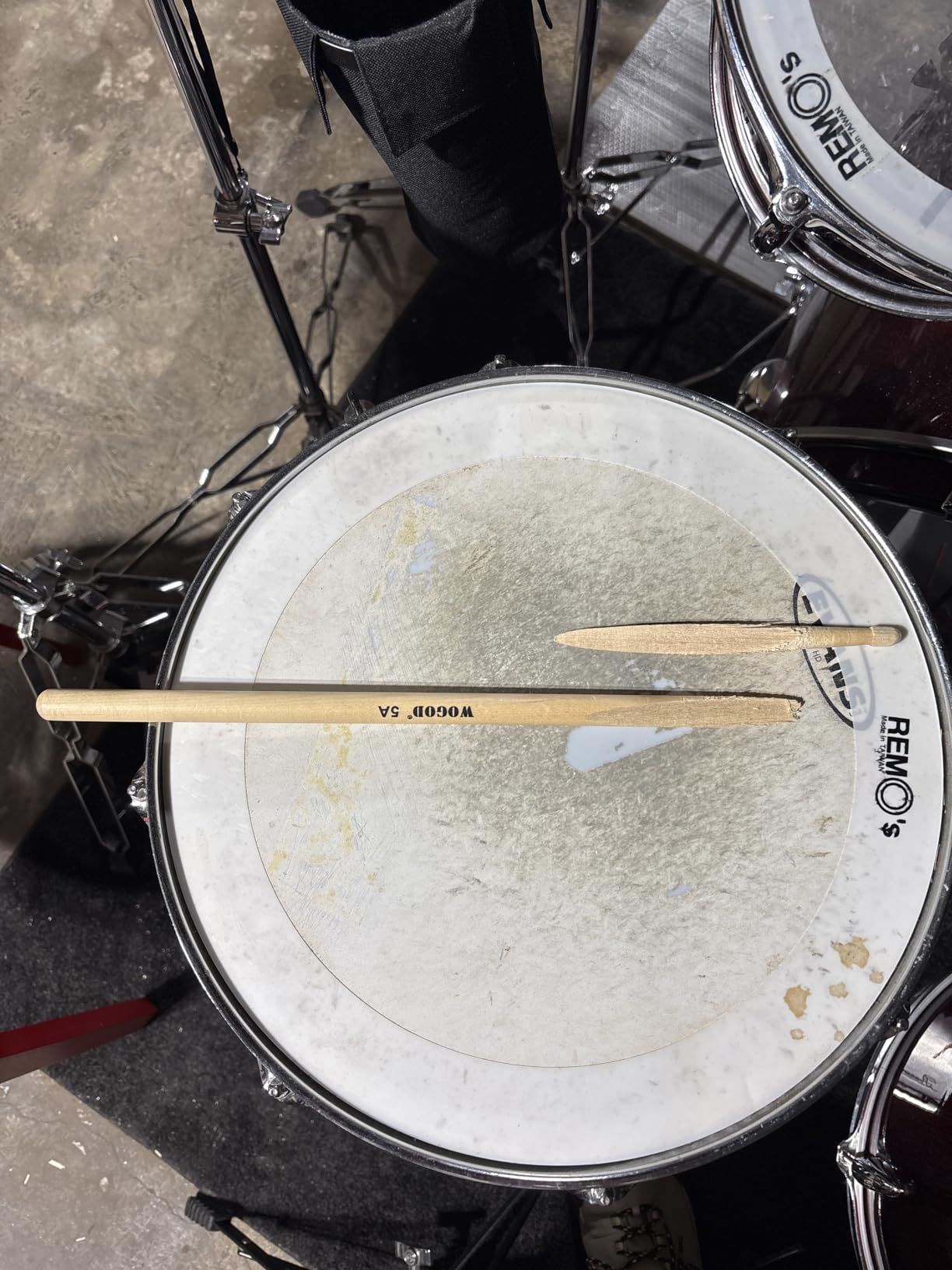 WOGOD 5A Drum Sticks Maple Drumsticks (Two pair) customer photo 1