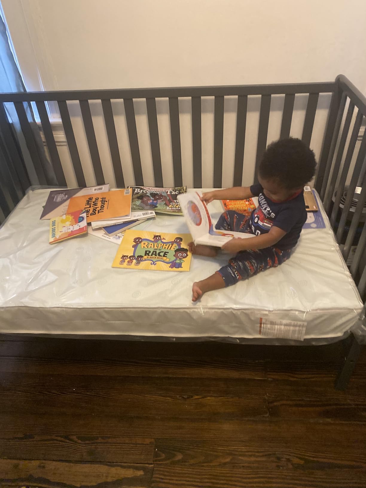 Delta Children Heartland 4-in-1 Convertible Crib - Greenguard Gold Certified, Bianca White customer photo 1