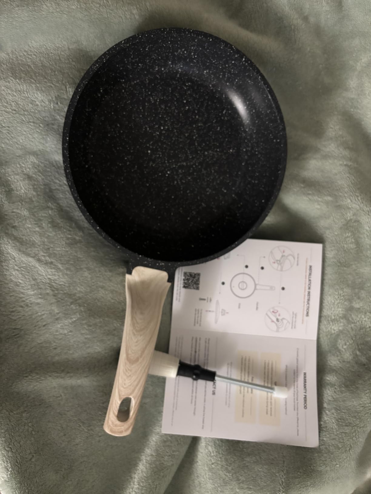 CAROTE Nonstick Frying Pan, 8 Inch Classic Granite Skillet customer photo 1