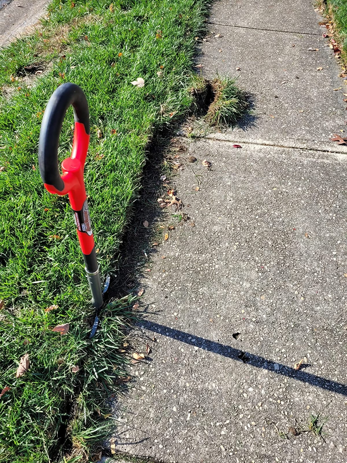 Root Slayer 22611 Serrated Garden Edger, Red customer photo 2