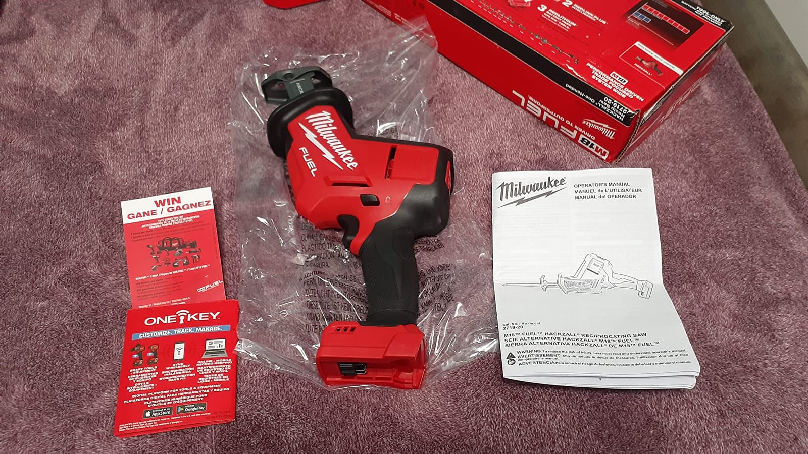 Milwaukee 2719-20 M18 FUEL Hackzall (Bare Tool), Red, Black, customer photo 1