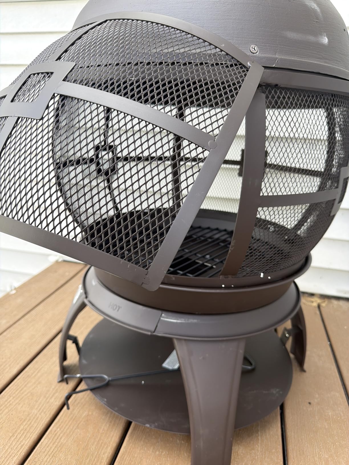 BALI OUTDOORS Chiminea Outdoor Fireplace customer photo 1