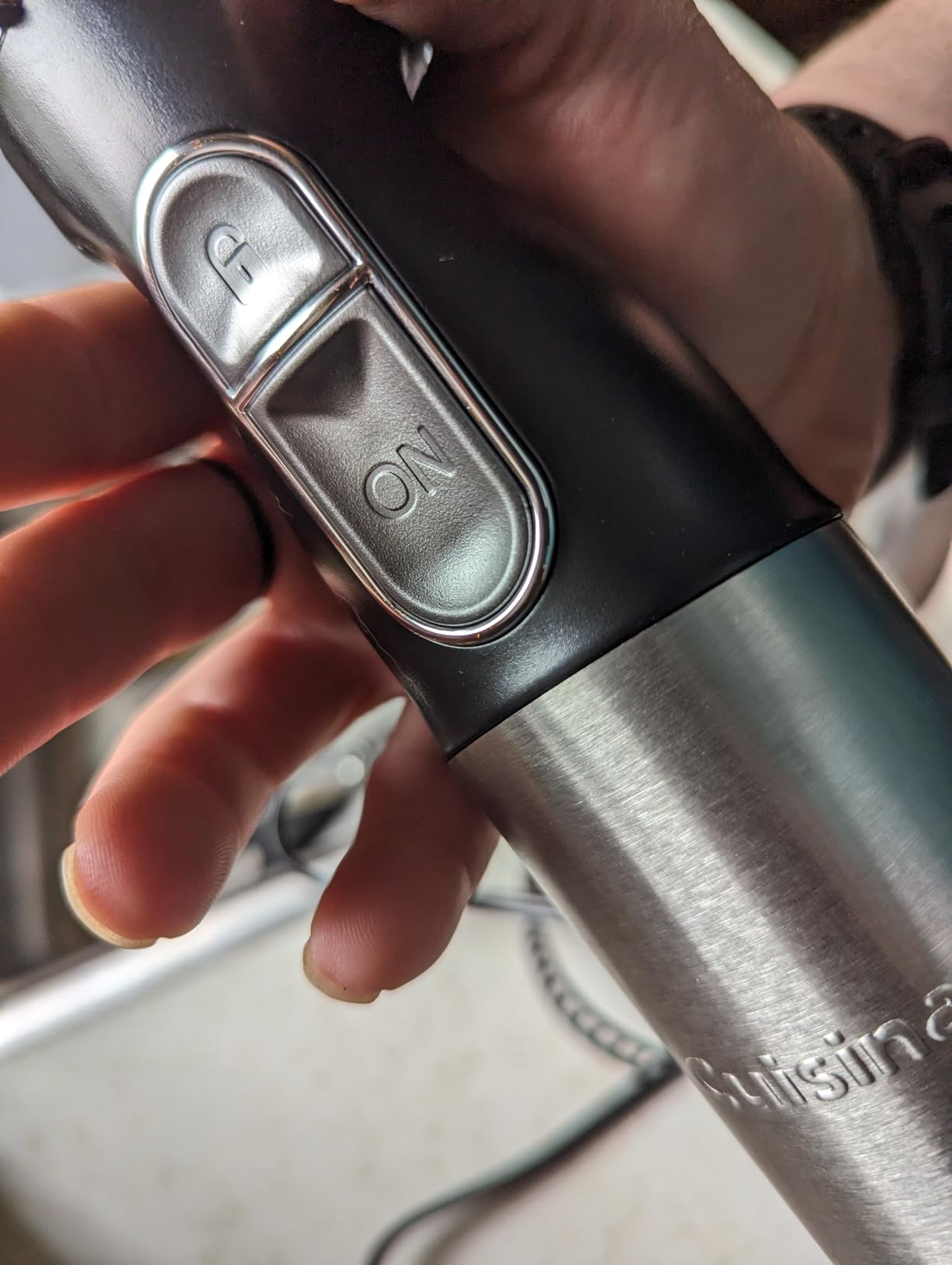 Cuisinart CSB-179 Smart Stick Variable Speed Hand Blender, Stainless Steel customer photo 1