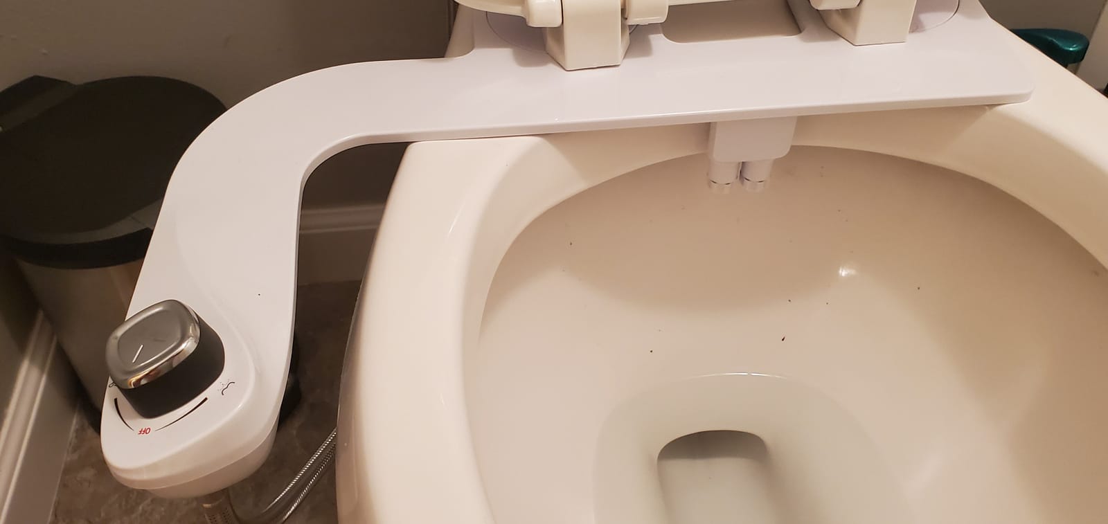Bio Bidet SlimEdge Bidet Attachment for Toilet, Non Electric, Dual Nozzles customer photo 2