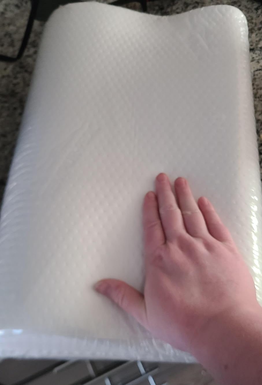 Tempur-Pedic TEMPUR-Ergo Neck Pillow, Large Profile, White customer photo 1