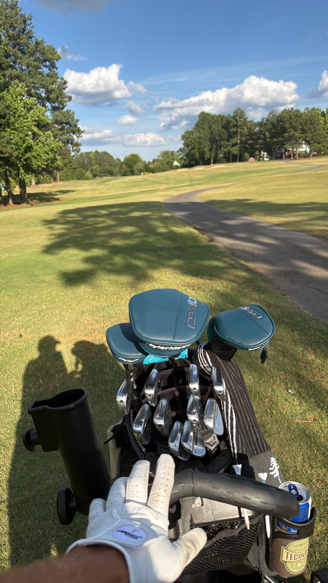 CaddytekCaddyTek EZ-fold 3 Wheel Golf Push Cart Version 8 customer photo 1