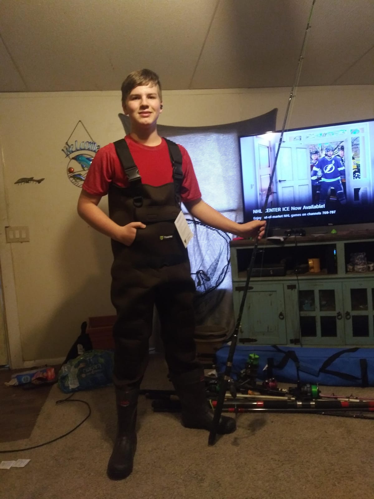 TIDEWE Neoprene Chest Waders for Men, Waterproof Bootfoot for Hunting customer photo 1