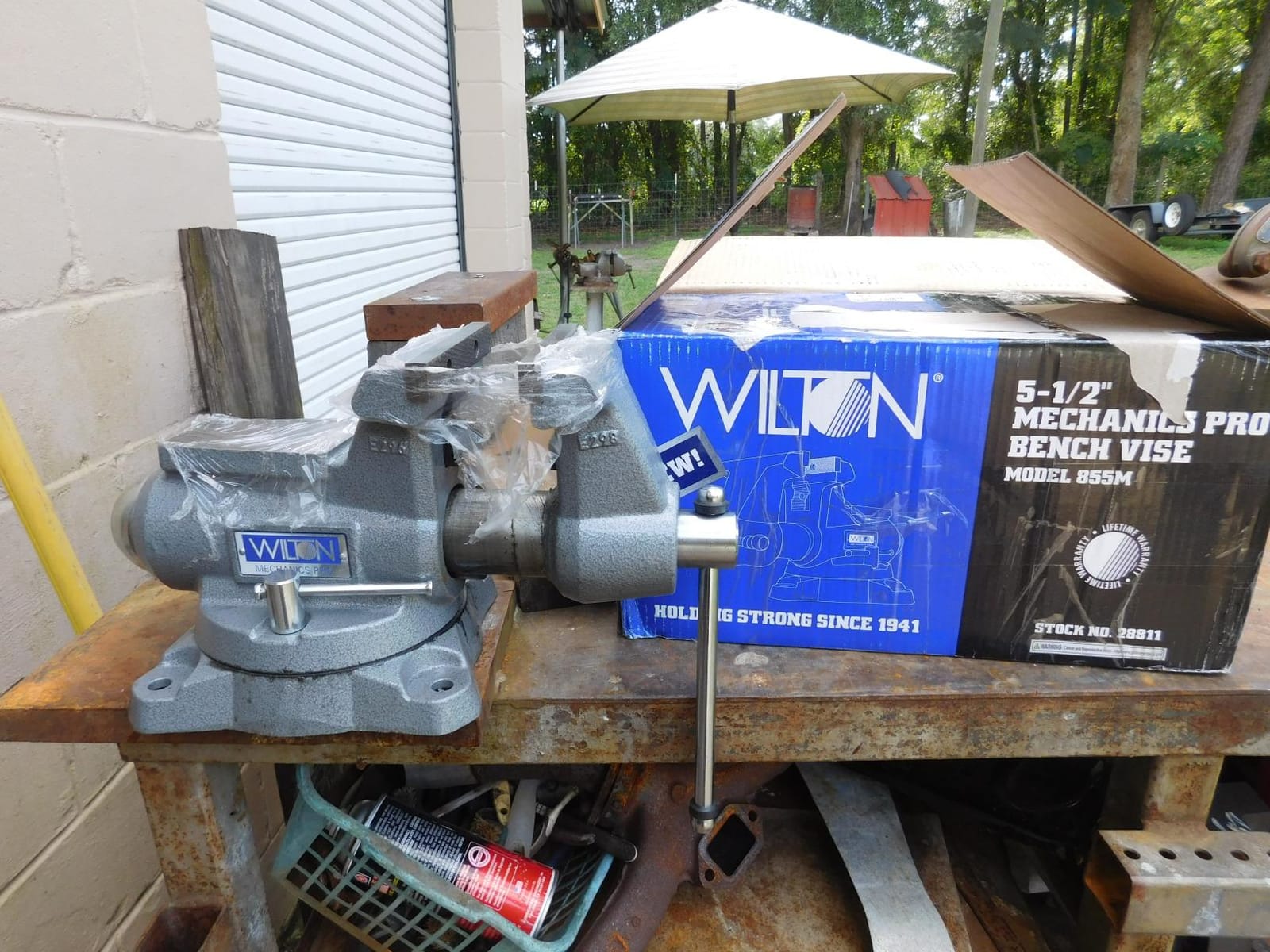 Wilton Mechanics Pro Bench Vise, 10