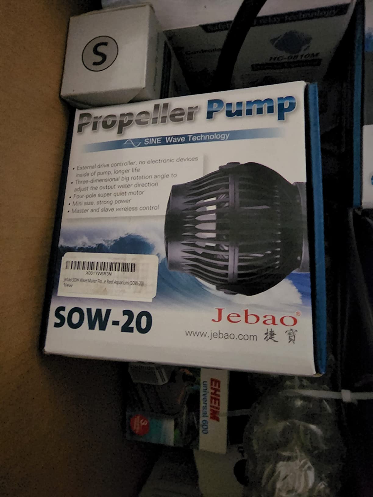 Jebao SOW-8 Wave Maker Flow Pump with Controller for Marine Reef Aquarium customer photo 2