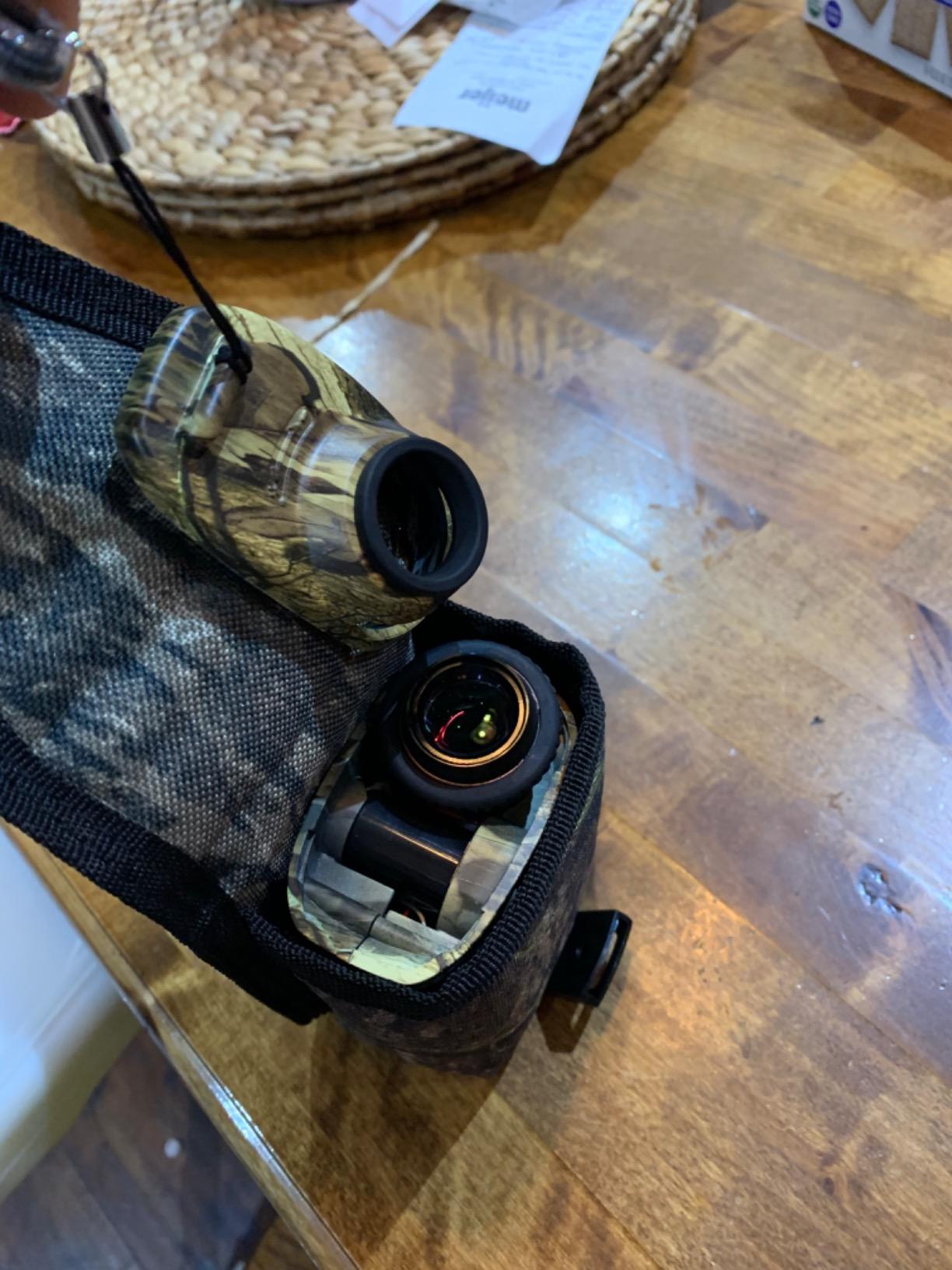 AOFAR HX-1200T Range Finder for Hunting Archery, 1200 Yards with Angle and Horizontal Distance, Shooting Wild Waterproof Coma Rangefinder, 6X 25mm, Range and Bow Mode, Free Battery Gift Package customer photo 1