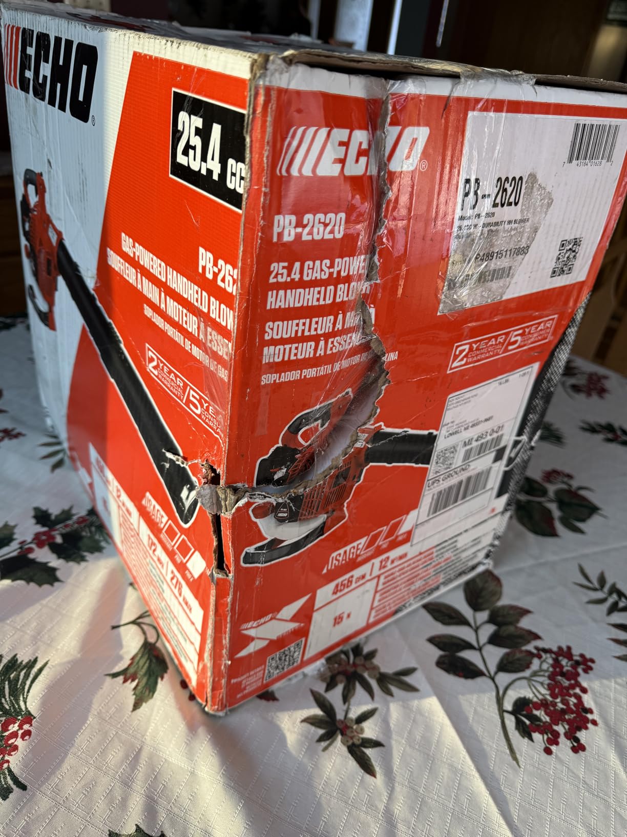 Echo 172 MPH 456 CFM 25.4 cc Gas 2-Stroke X Series Handheld Leaf Blower PB-2620 customer photo 1