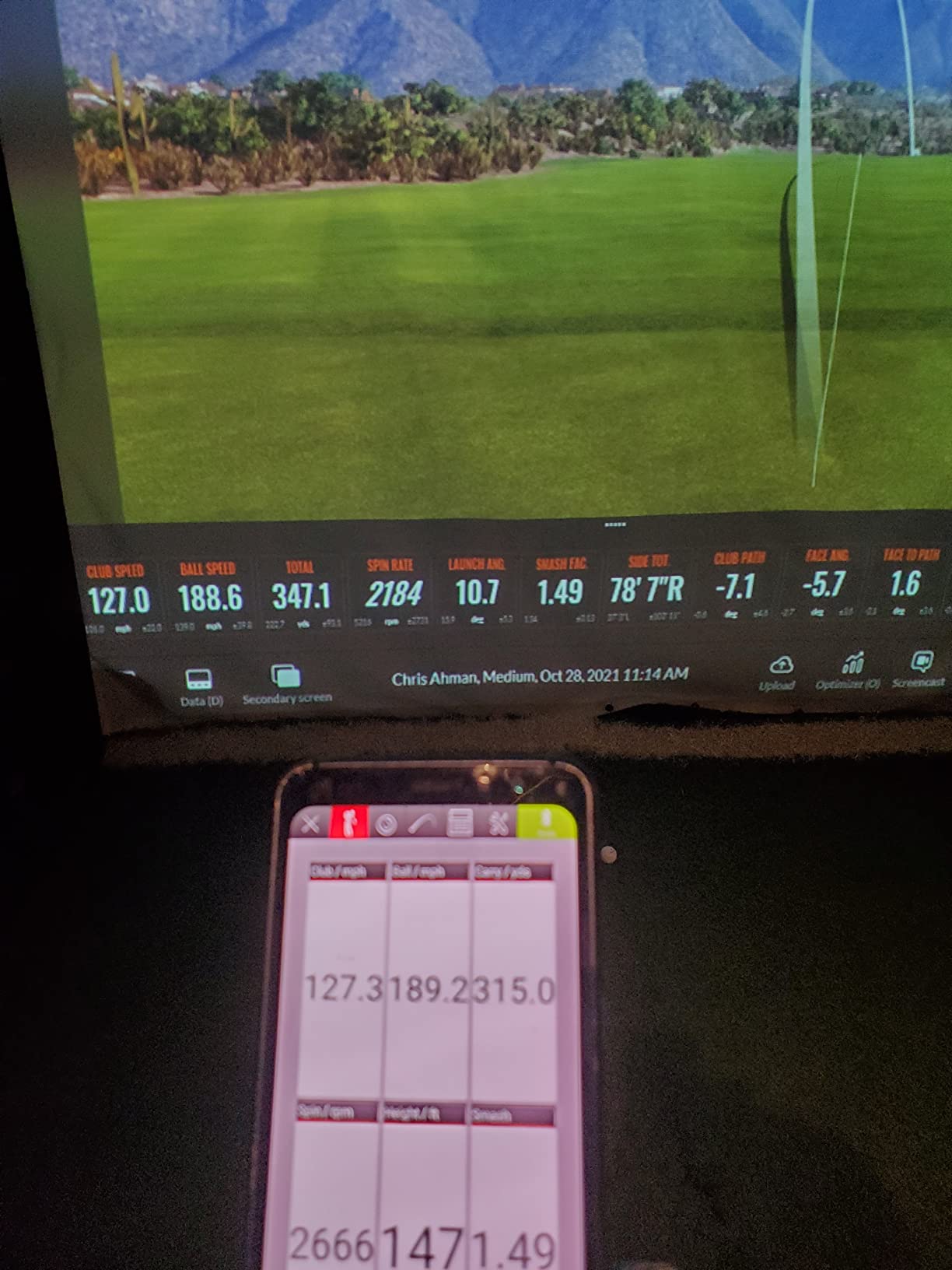 FlightScope Mevo - Portable Personal Launch Monitor for Golf customer photo 1