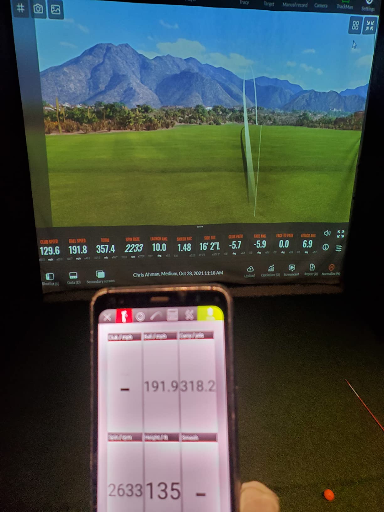 FlightScope Mevo - Portable Personal Launch Monitor for Golf customer photo 2