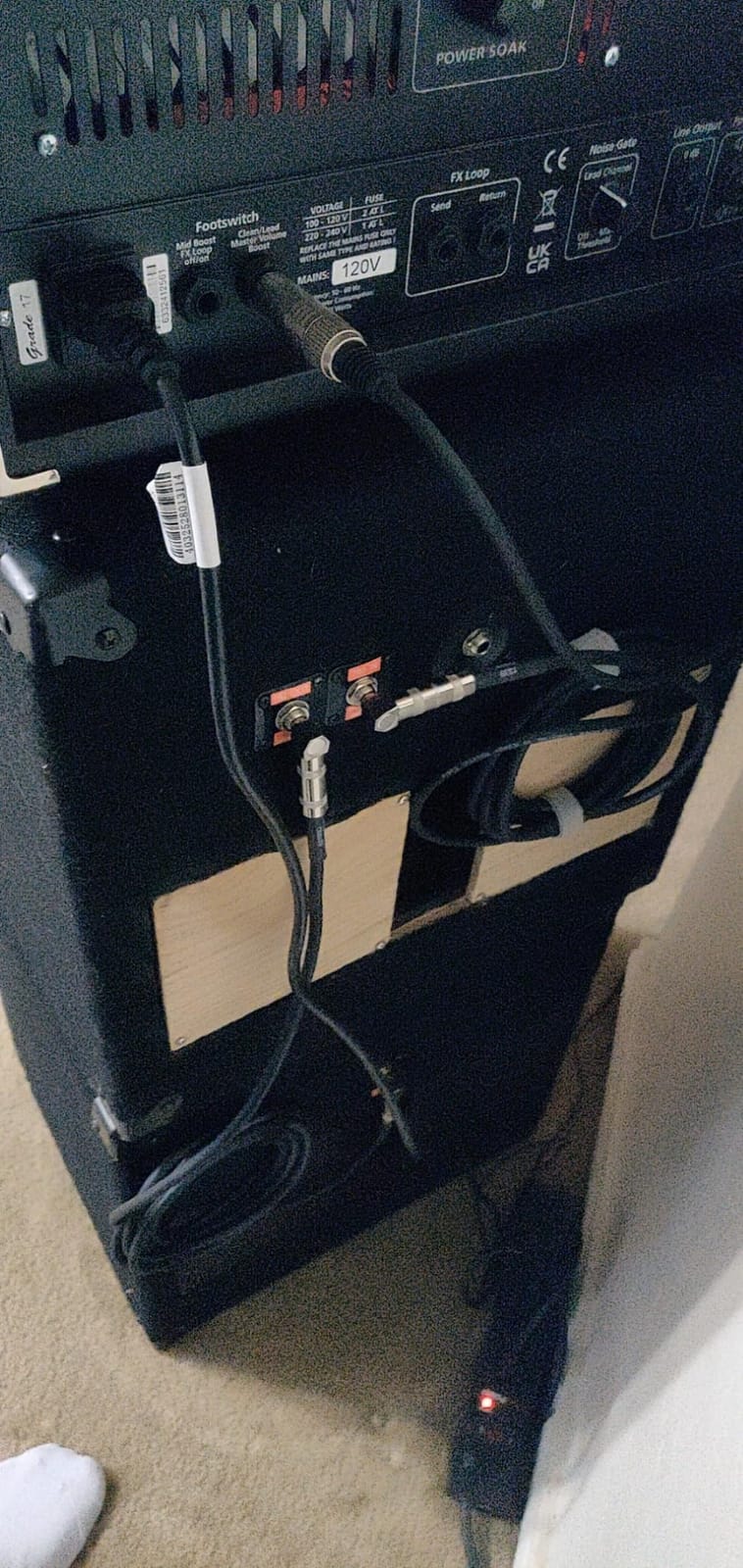 American Sound Connection Electric Guitar 1X12 Empty 12