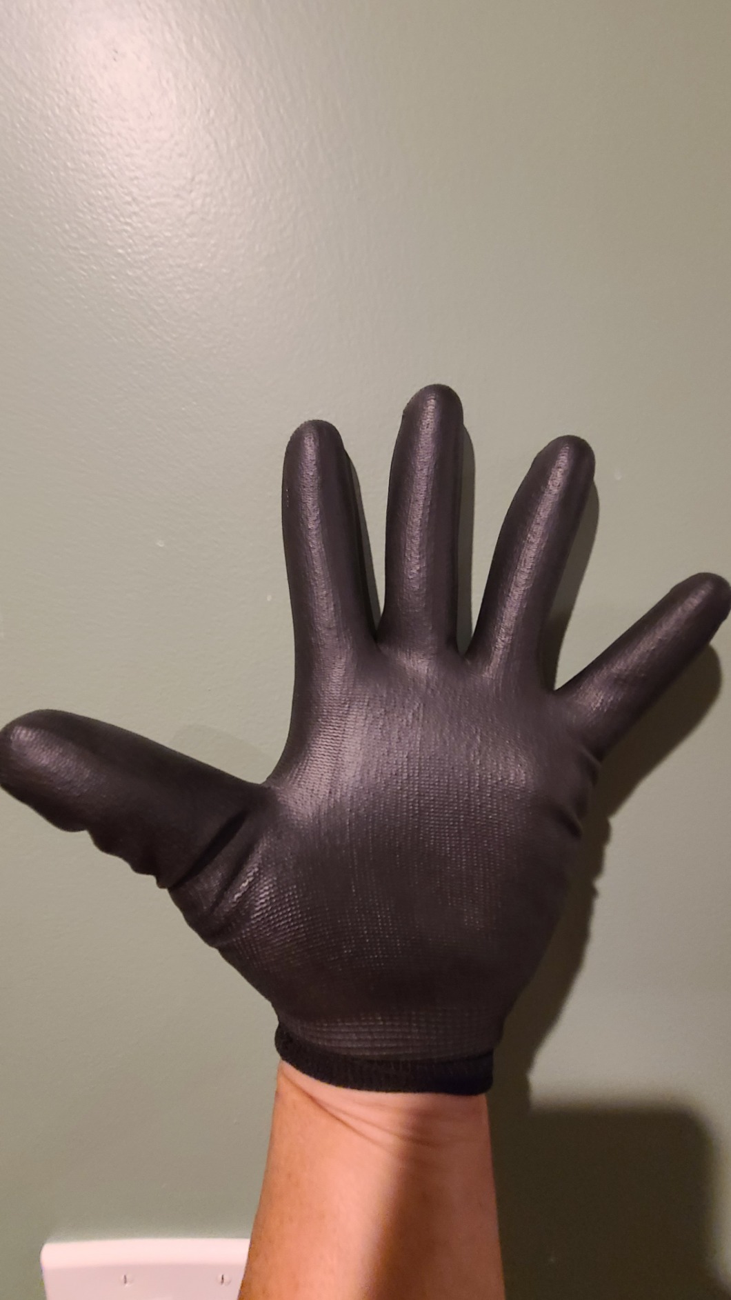 KAYGO Safety Work Gloves for Men Women, PU Coated Palm & Fingers, KG11P customer photo 1