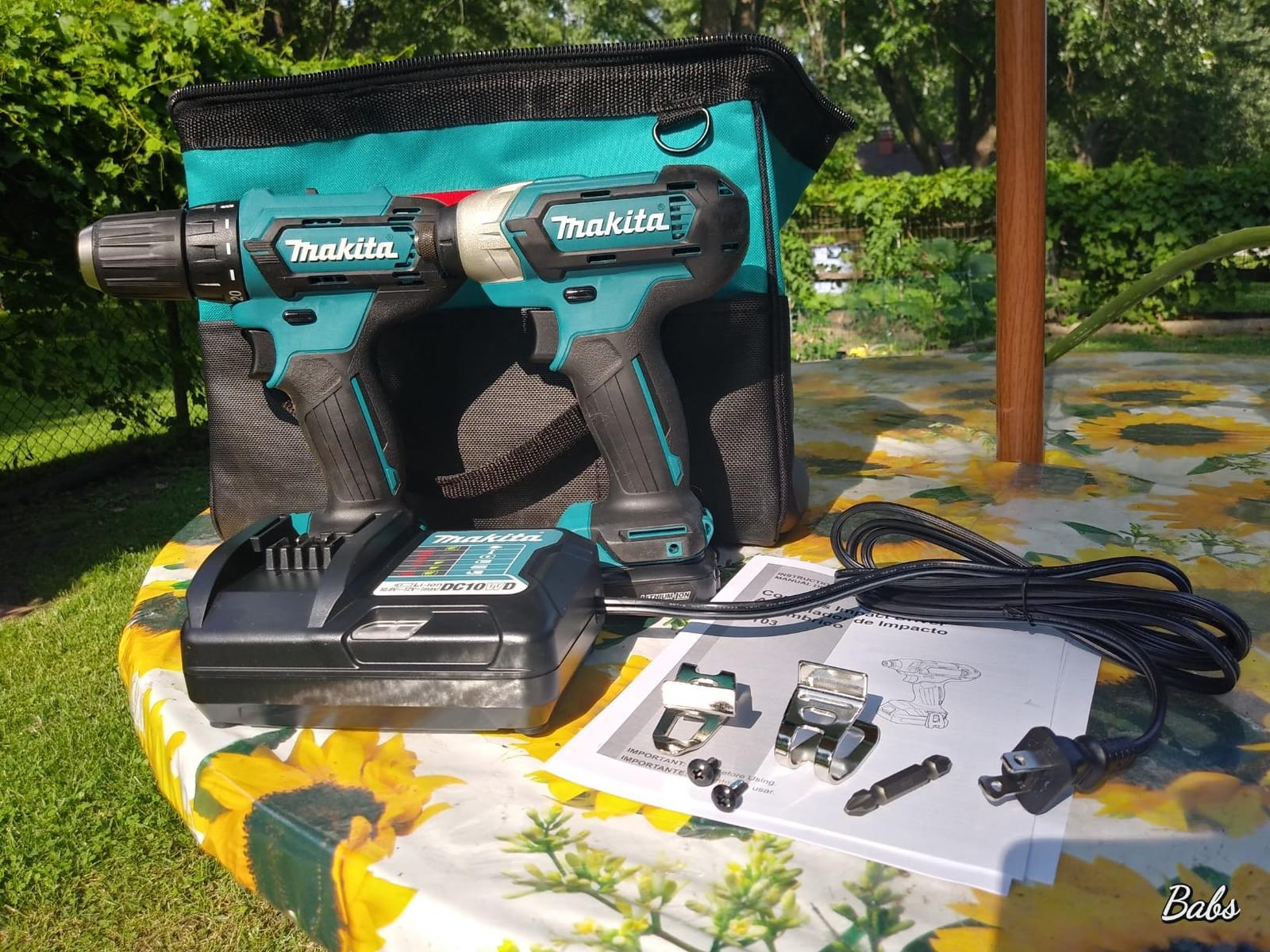Makita CT232 CXT 12V Max Lithium-Ion Cordless Drill Driver and Impact Driver Combo Kit (1.5 Ah) customer photo 1
