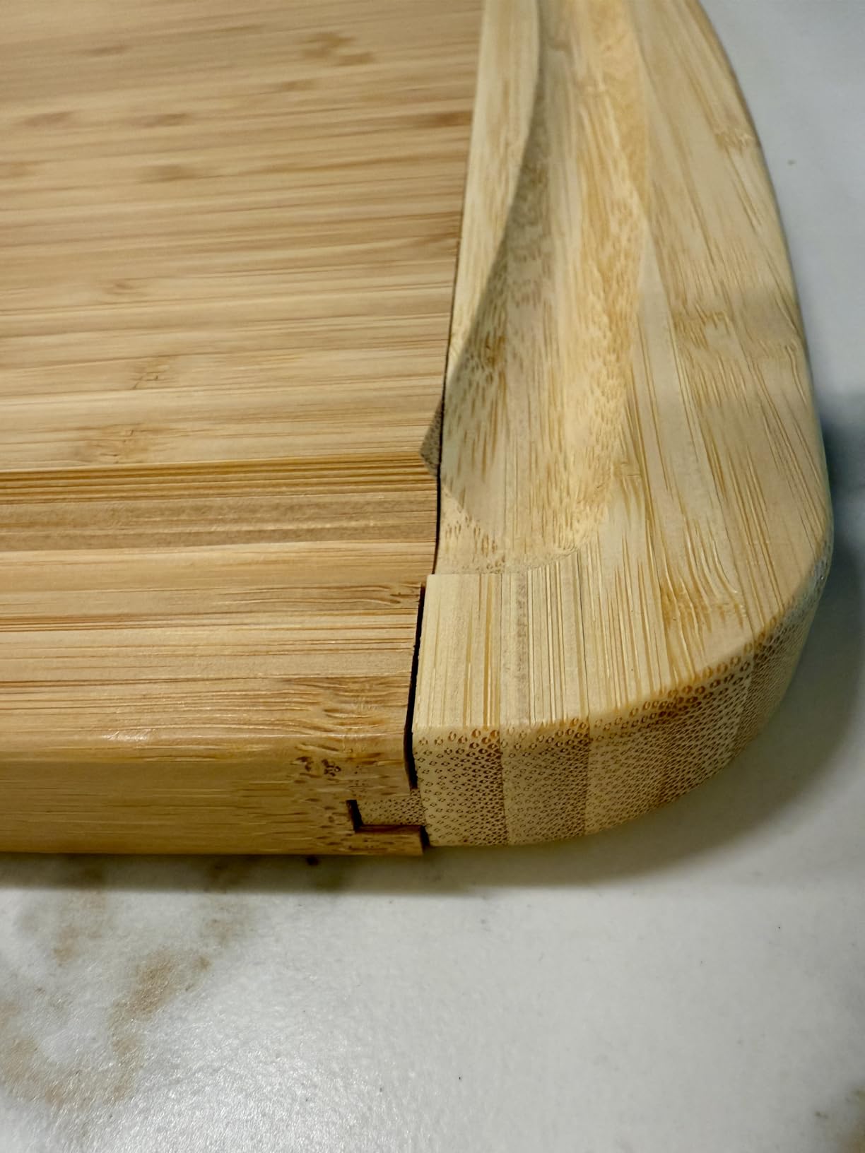 ENORMOUS 30 x 20 Organic Extra Large Cutting Board with Lifetime Replacements – Wood Bamboo Chopping Board - Wooden Butcher Block Cutting Board for Carving Turkey, Grilling Brisket and BBQ customer photo 2