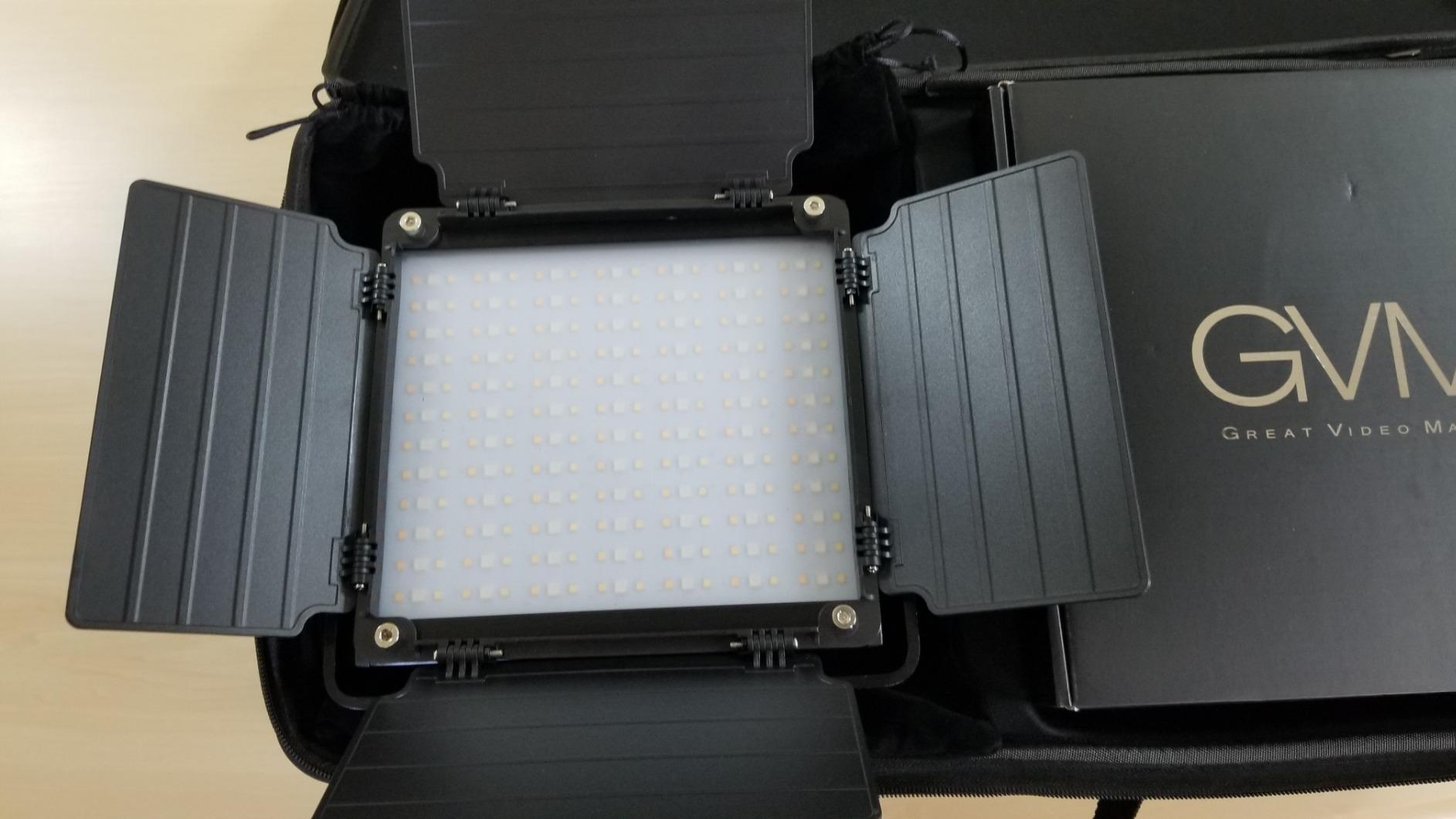 GVM RGB LED Video Lighting Kit, 800D Studio Video Lights with Panel, APP Control for YouTube Photography Lighting, , 3200K-5600K, 8 Kinds of The Scene Lights, 3 Packs customer photo 1