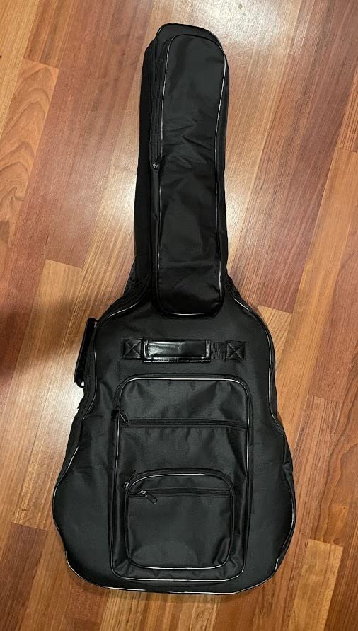 CAHAYA Acoustic Guitar Bag Thick Padding Waterproof Dual Adjustable Shoulder Strap Guitar Case Gig Bag 40 41 inch with Back Hanger Loop customer photo 2