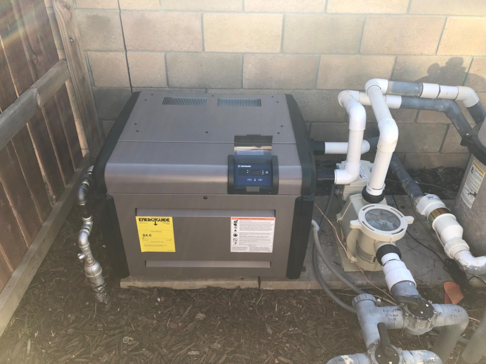 Hayward H-Series Natural Gas Pool Heater for Inground Pools 400,000 BTU customer photo 2