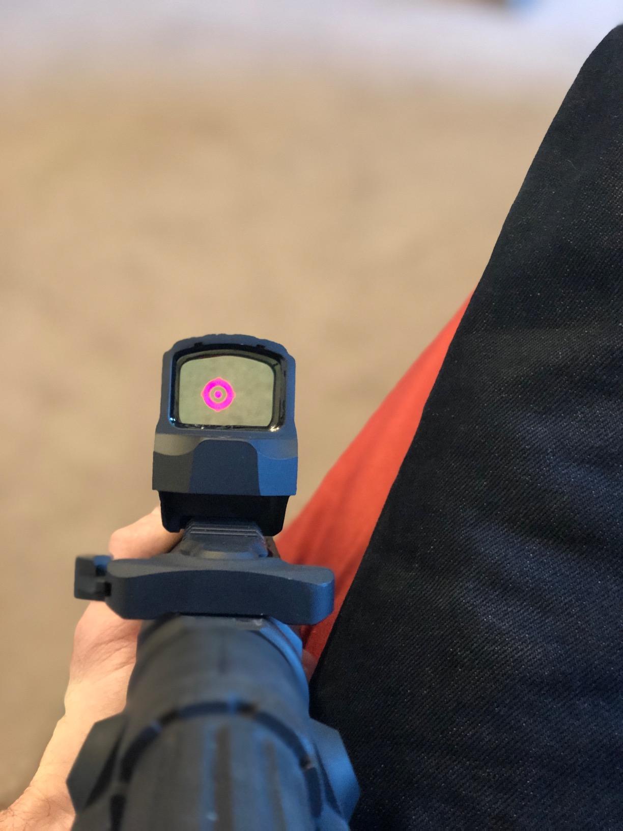 Holosun HS512C Multi-Reticle Circle Dot Enclosed Reflex Sight w/Solar Failsafe and Shake Awake, Designed for Rifle and Carbine, 2 MOA Dot customer photo 1