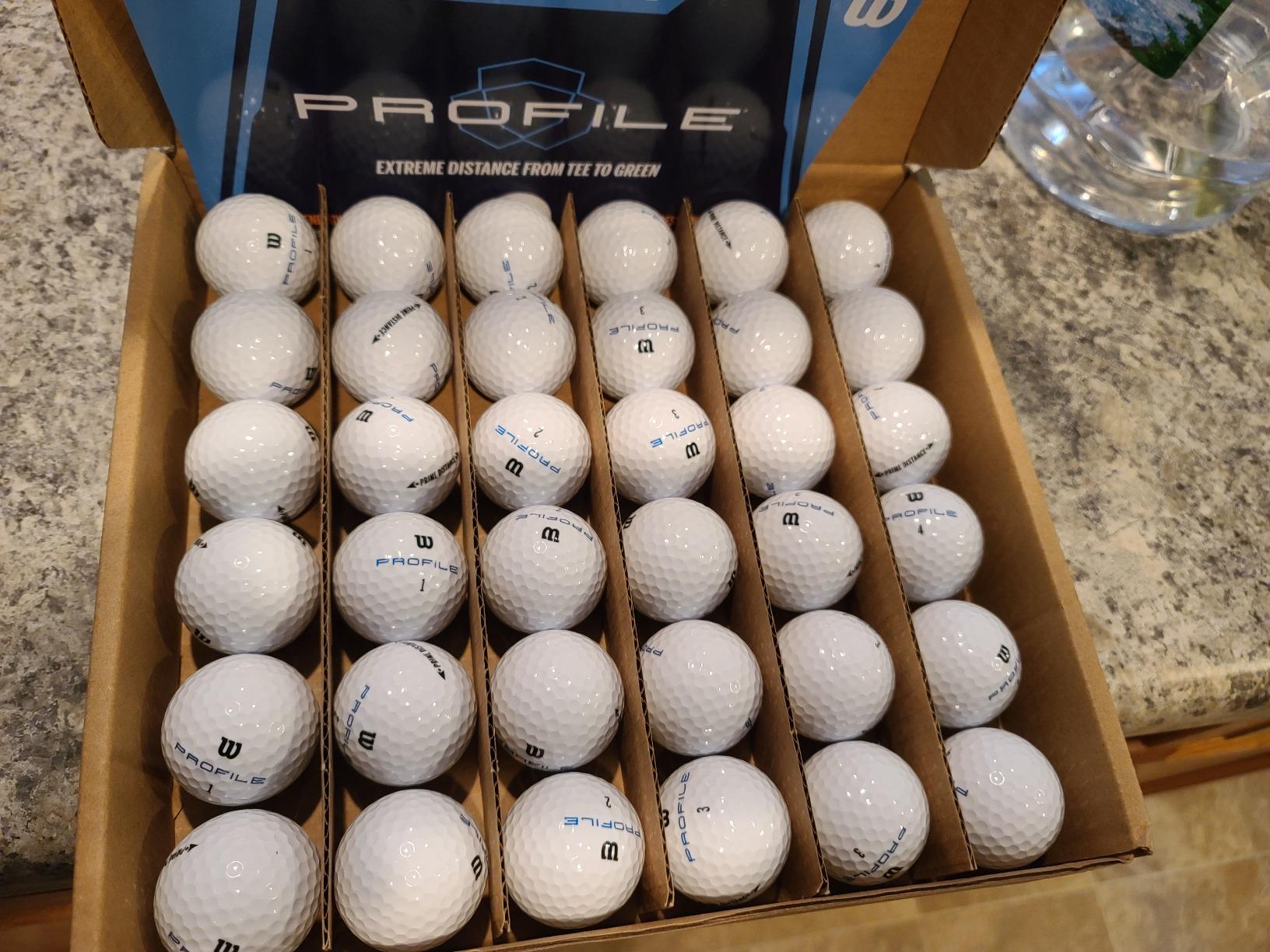 WILSON Profile Distance Golf Balls 36 Pack customer photo 1