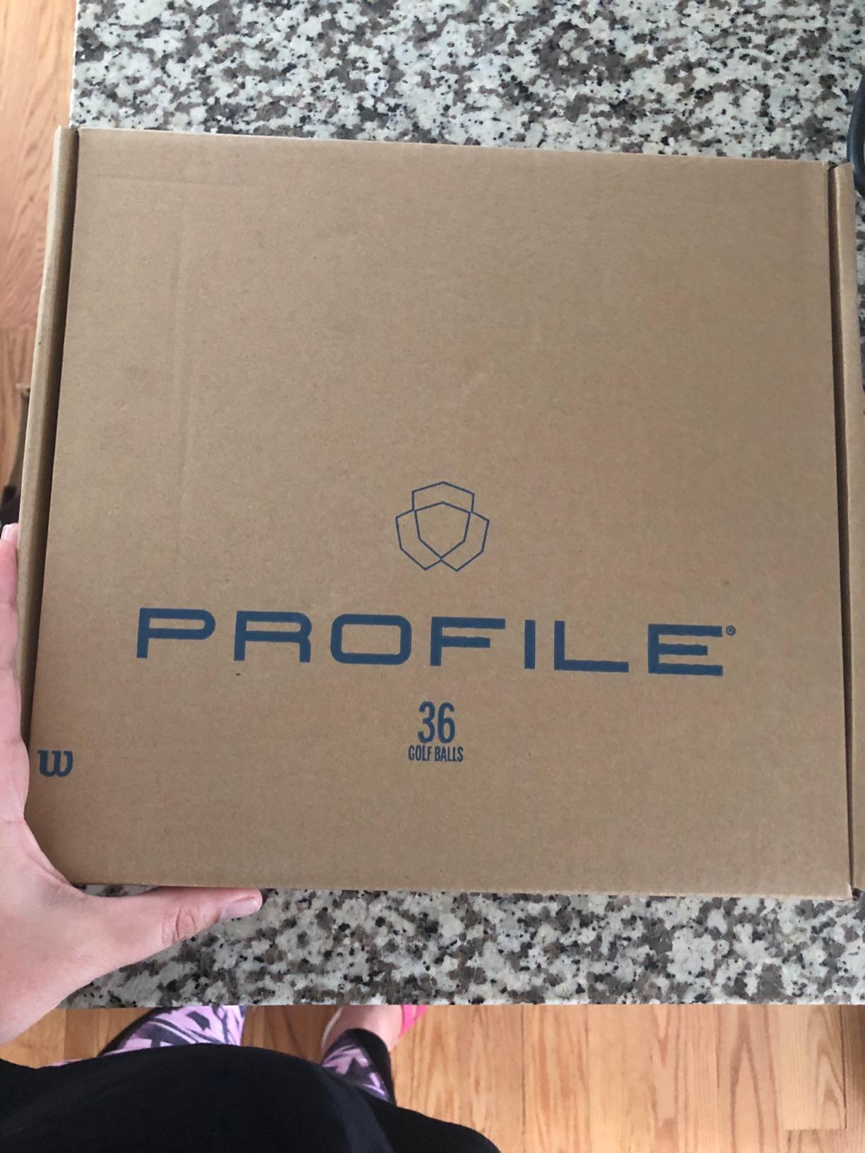WILSON Profile Distance Golf Balls 36 Pack customer photo 2