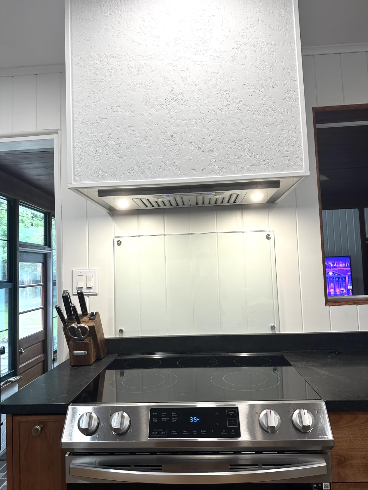 IKTCH 30 inch Insert Range Hood 900 CFM, Ducted/Ductless Vent Hood customer photo 2
