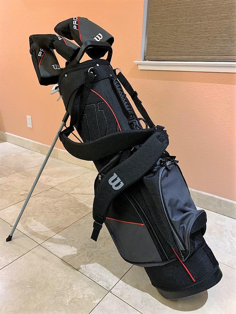 Wilson Men's Profile Platinum Complete Golf Club Package Set - Right Handed, Stand Bag customer photo 1