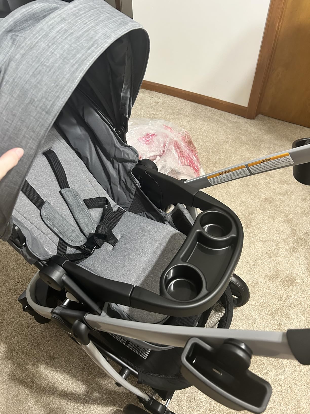 Graco Modes Pramette Travel System, Car Seat and Stroller Combo, Includes SnugRide LX Infant Car Seat and Baby Stroller, 3 Modes: Car Seat Carrier, Pramette, Toddler Stroller, Ellington customer photo 1