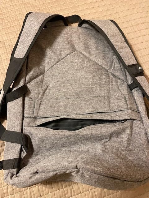 WENIG Anti-Theft Travel Laptop Backpack with USB Charging Port Lock,Water Resistant Slim Work Computer Bag for Men College Bookbags Fits 15.6 Inch Laptop customer photo 2