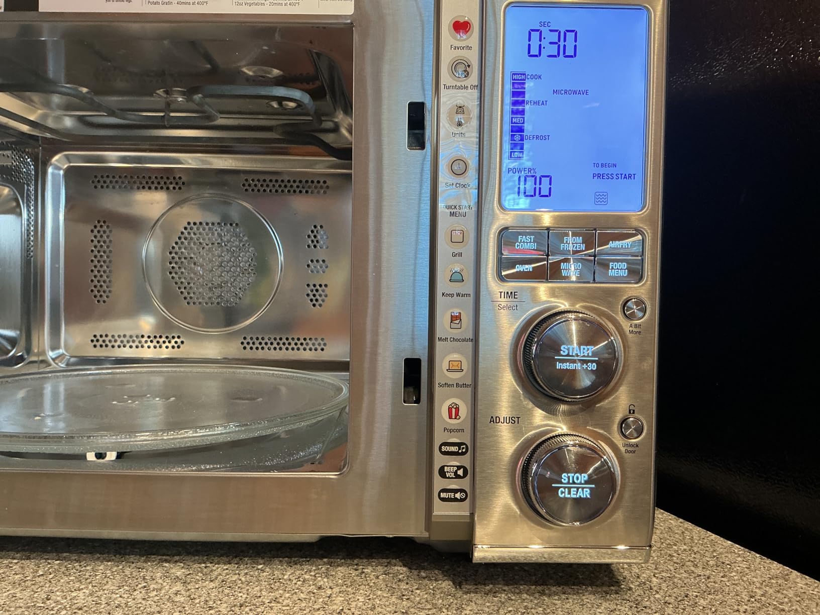 Breville BMO870BSS Combi Wave 3-in-1, Brushed Stainless Steel customer photo 1