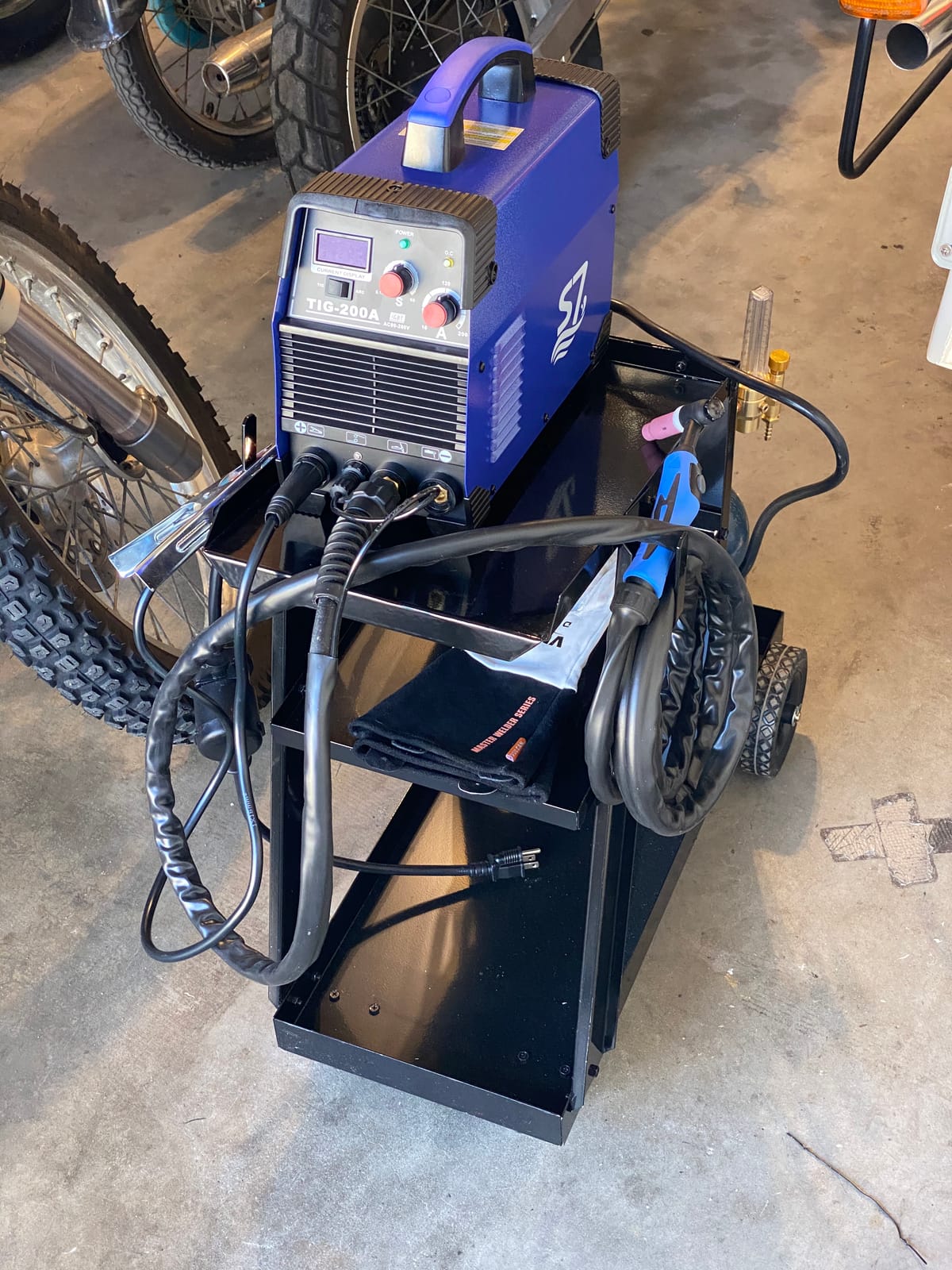 S7 200A TIG Welder with DC TIG and Stick Welding customer photo 2