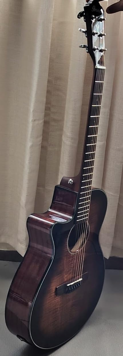 Ibanez AEG70 Acoustic-Electric Guitar - Transparent Charcoal Burst High Gloss customer photo 2