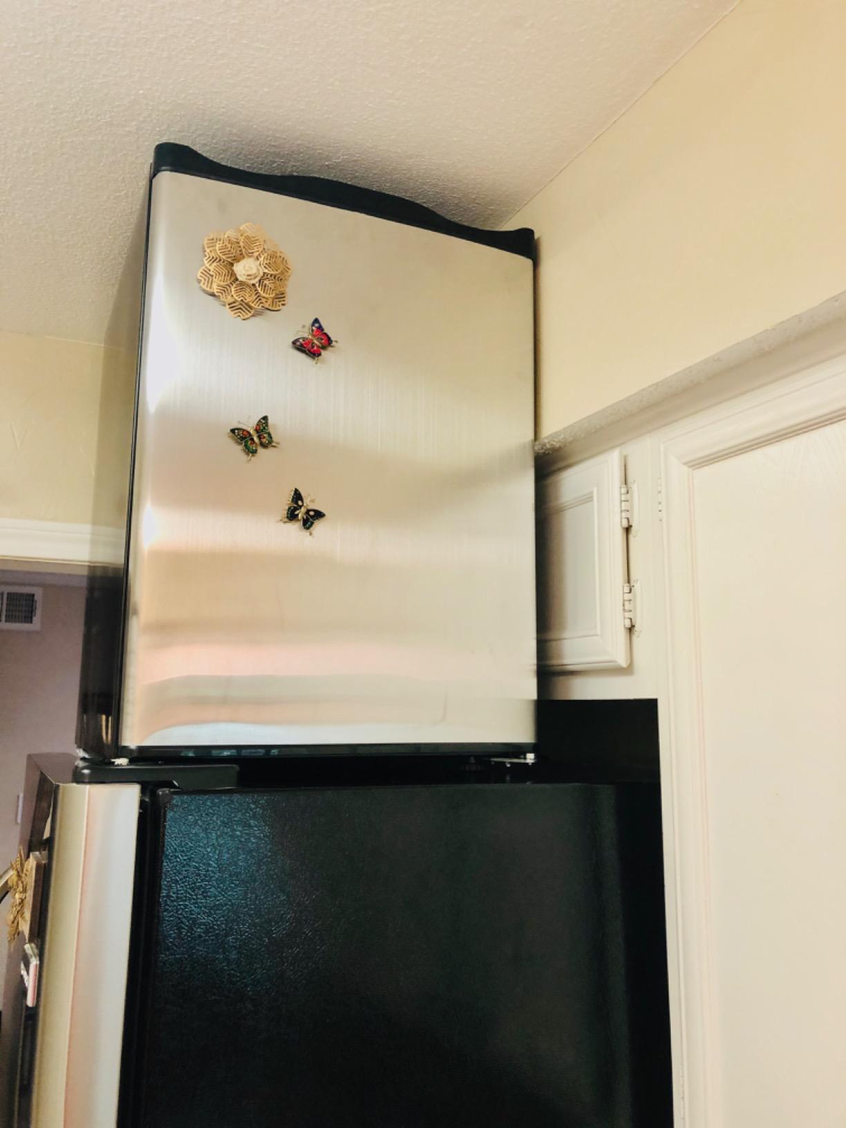 Kismile Small Freezer Upright, 3.0 Cu.ft Mini Freezer, Stainless Steel customer photo 2