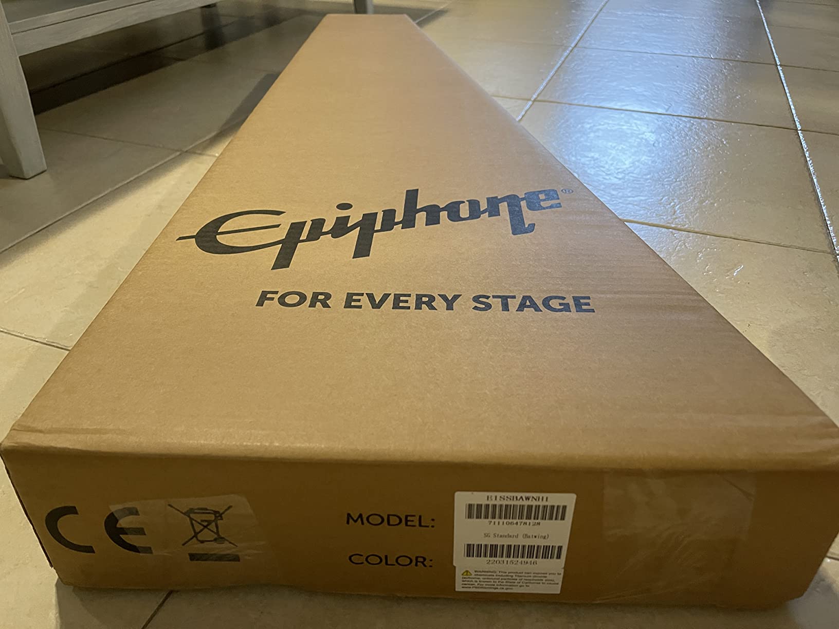 Epiphone SG Standard, Ebony customer photo 2