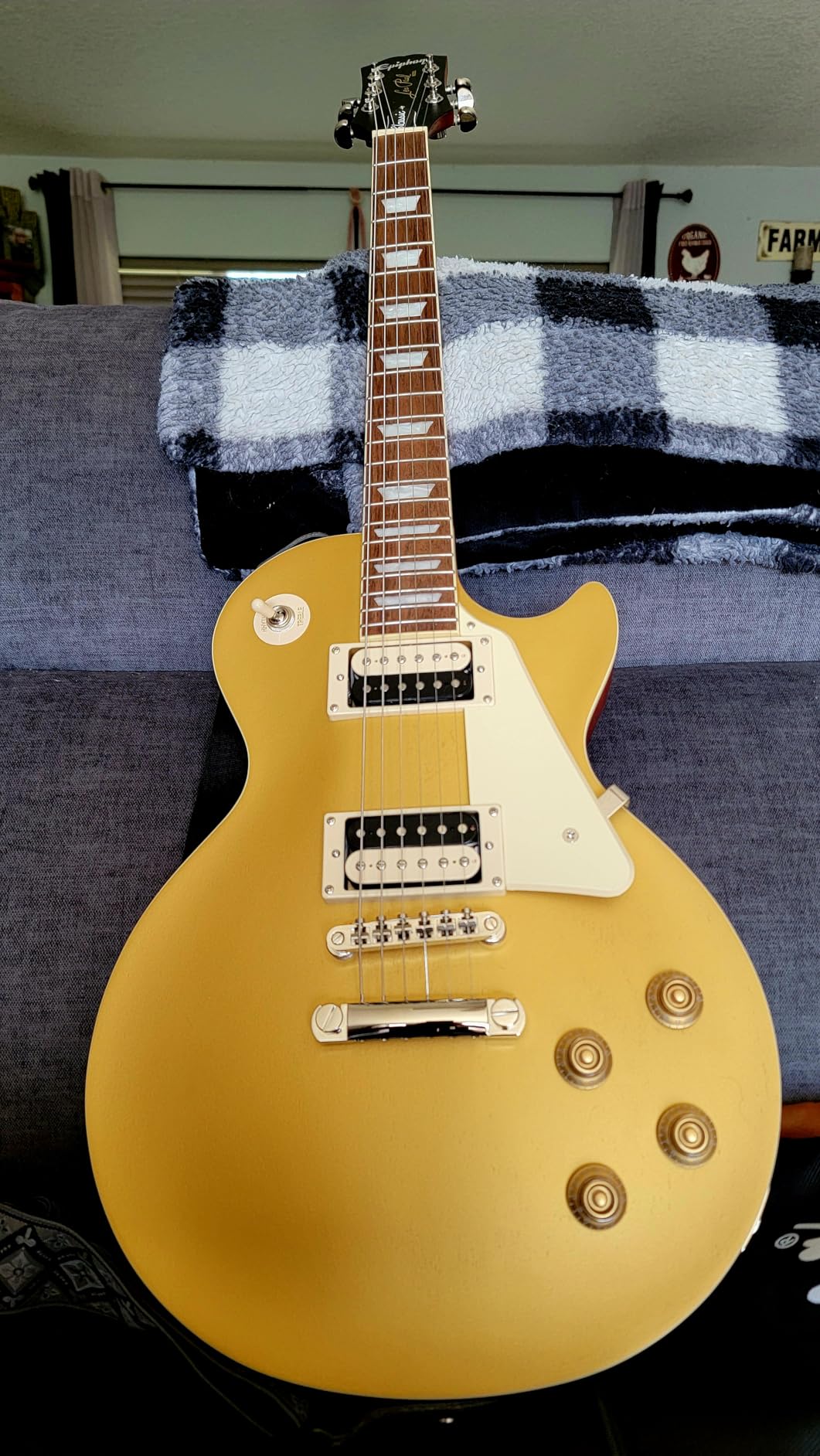 Epiphone Les Paul Classic, Worn Purple Burst customer photo 2
