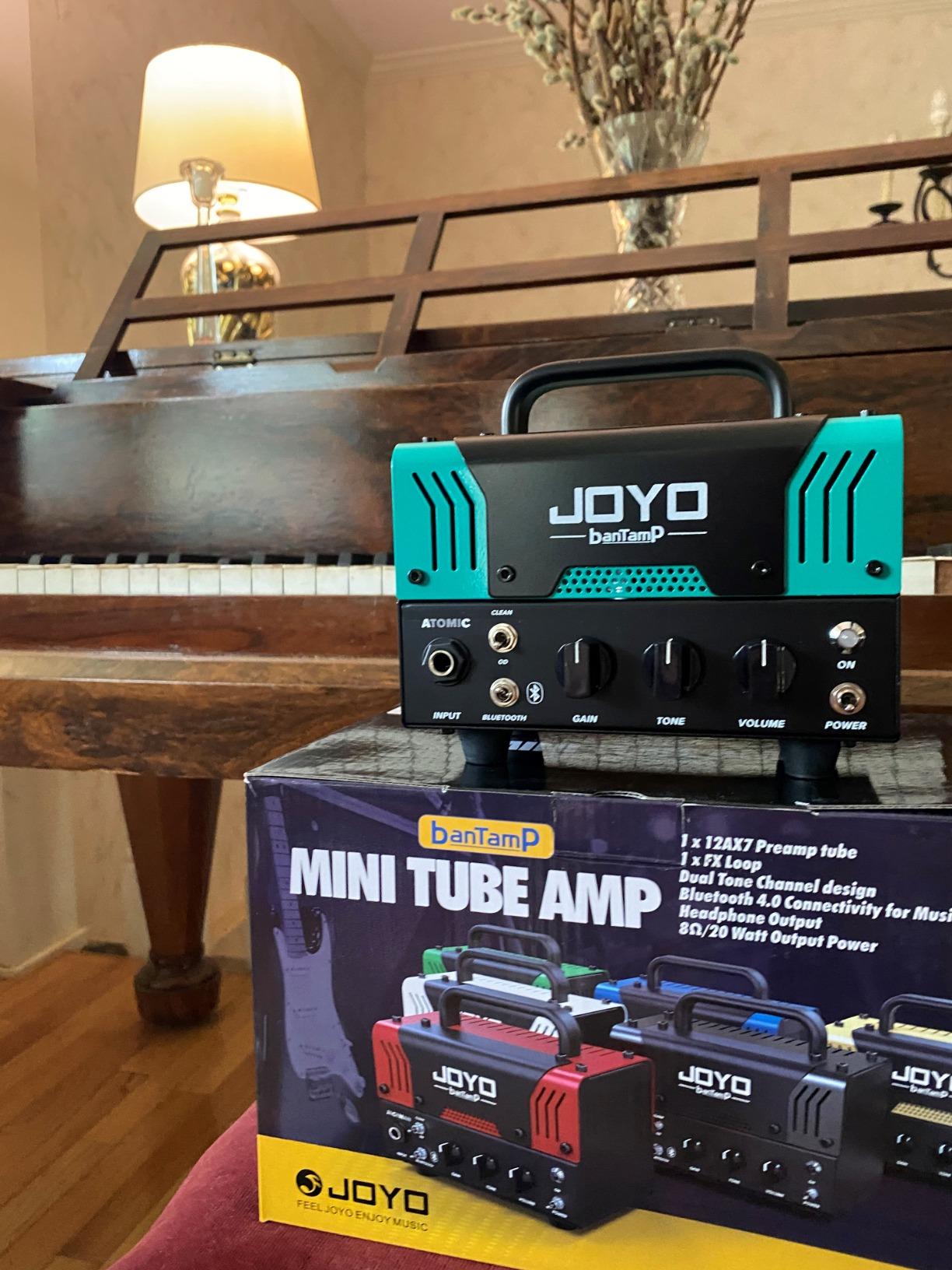 JOYO Atomic BanTamp Series Mini Amp Head 20W Hybrid Tube 2-Channel Guitar Amplifier with Bluetooth (No Sound, Need Extra Speaker) customer photo 1