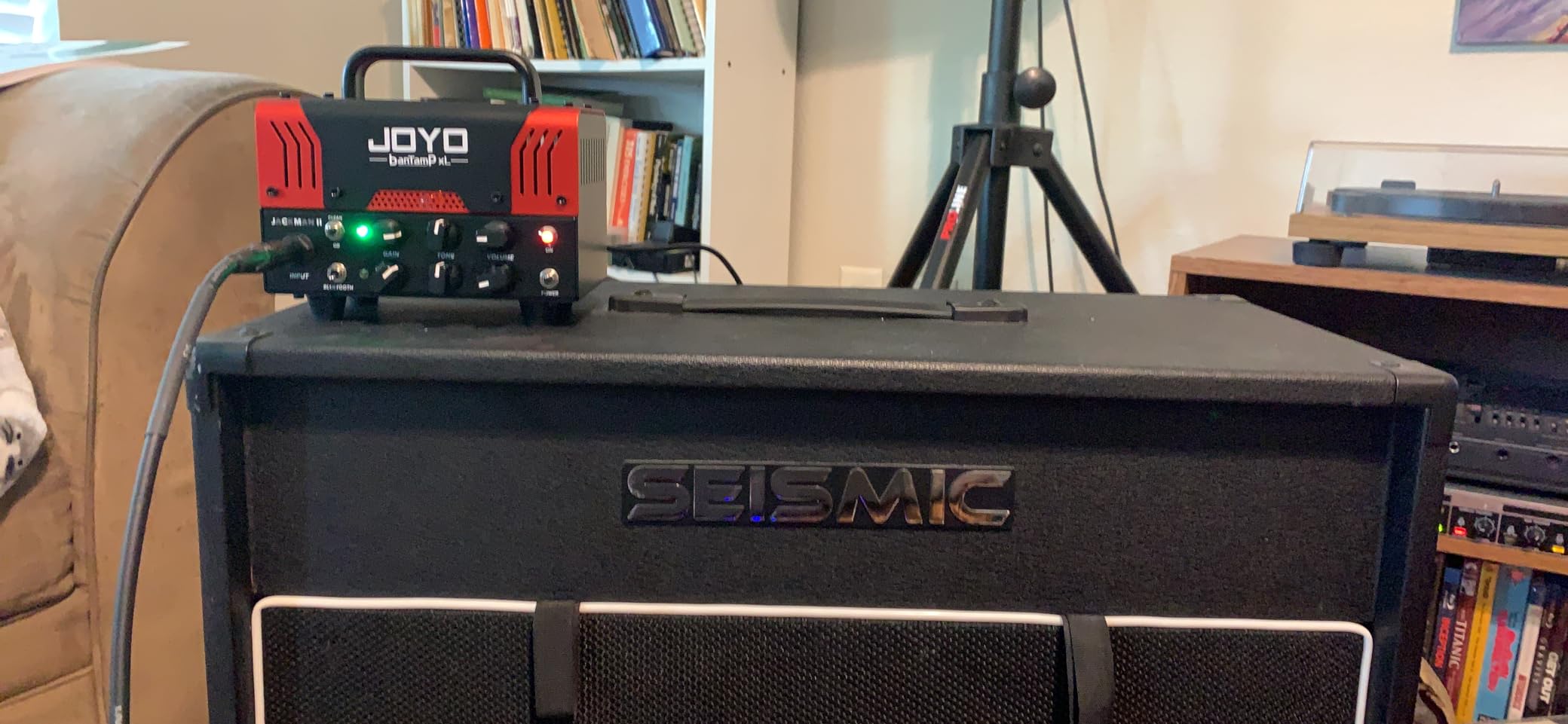 JOYO Jackman II BanTamp XL Series Mini Amp Head 20W Hybrid Tube 2-Channel Guitar Amplifier with Bluetooth (No Sound, Need Extra Speaker) customer photo 1