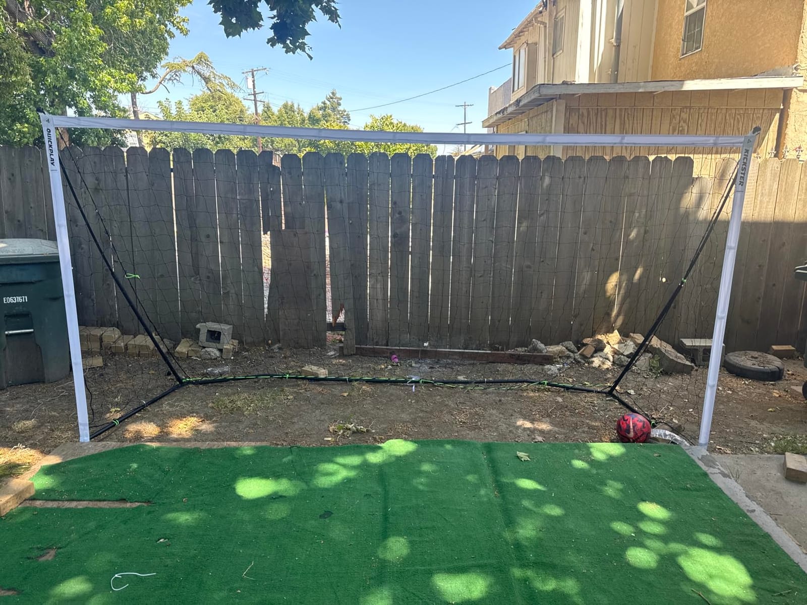QuickPlay Kickster Ultra Portable Soccer Goals for Backyard Play customer photo 2