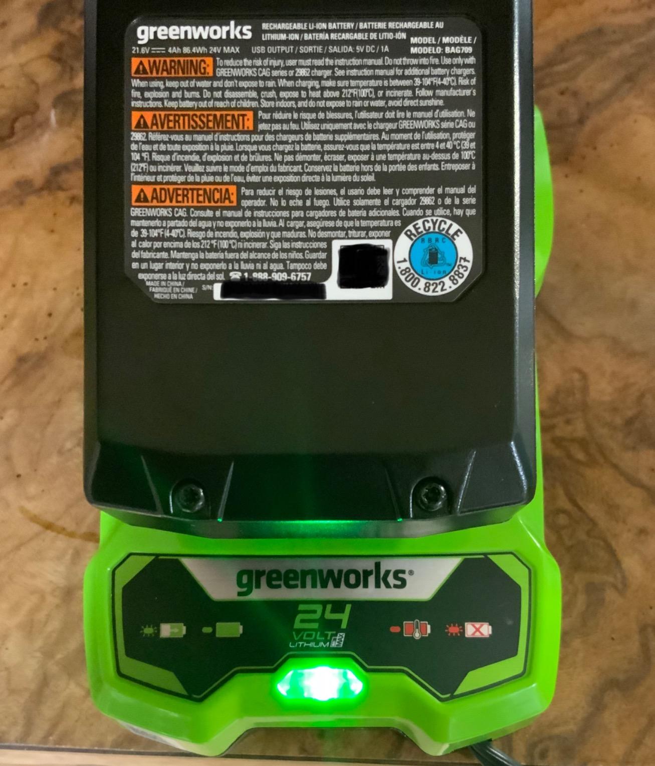Greenworks 24V 22
